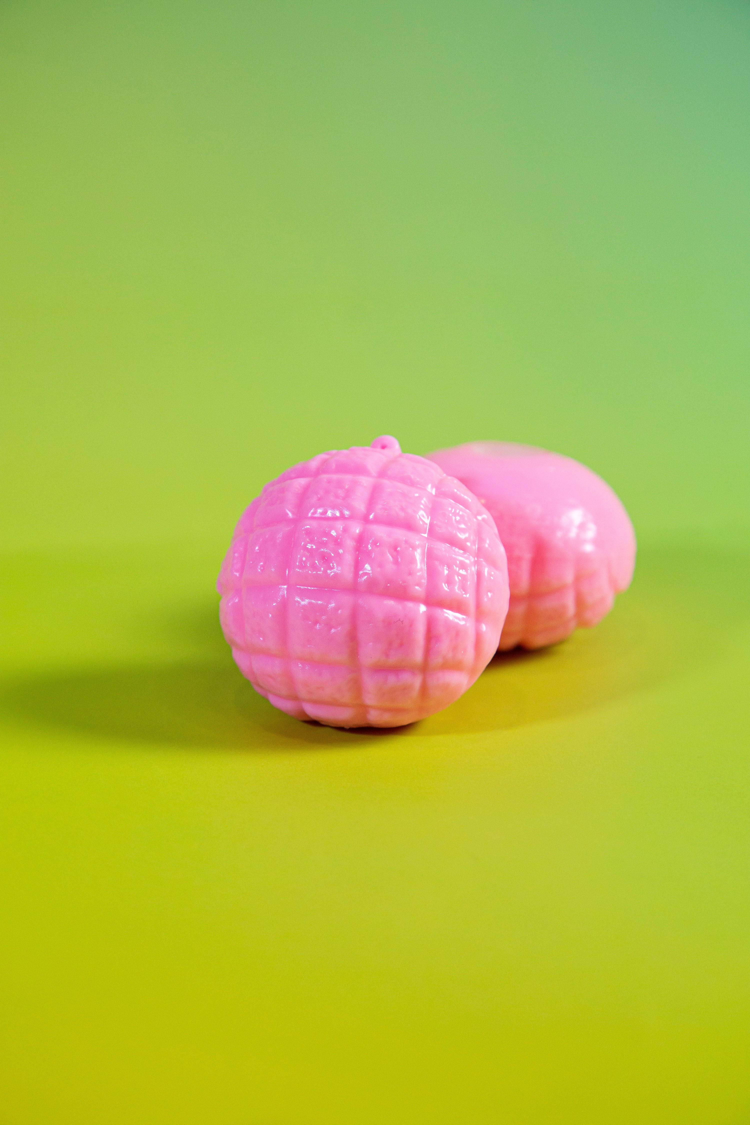 Mini Pink Pineapple Bun