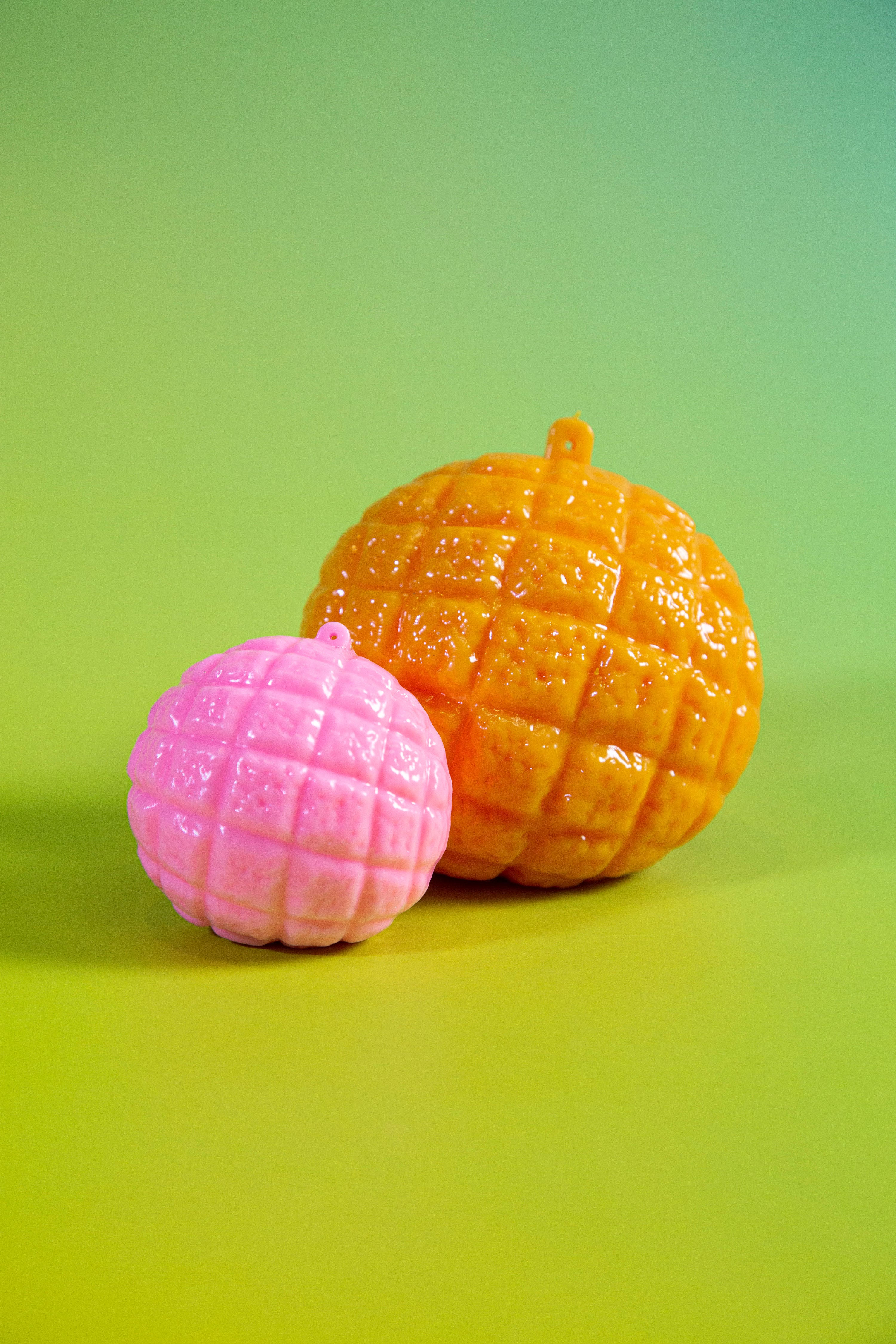 Mini Pink Pineapple Bun