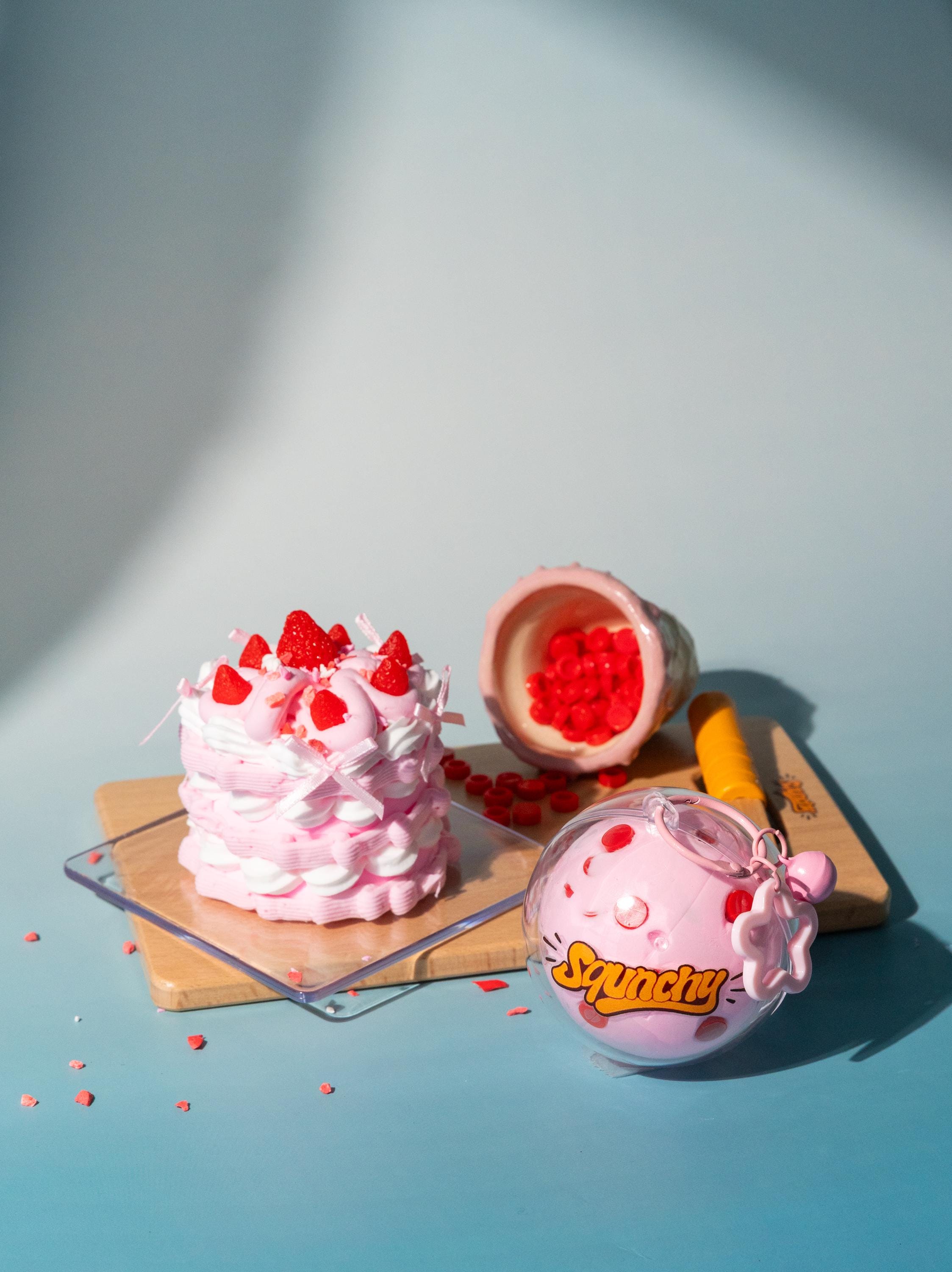 DIY Sensory Kit - Strawberry Cake