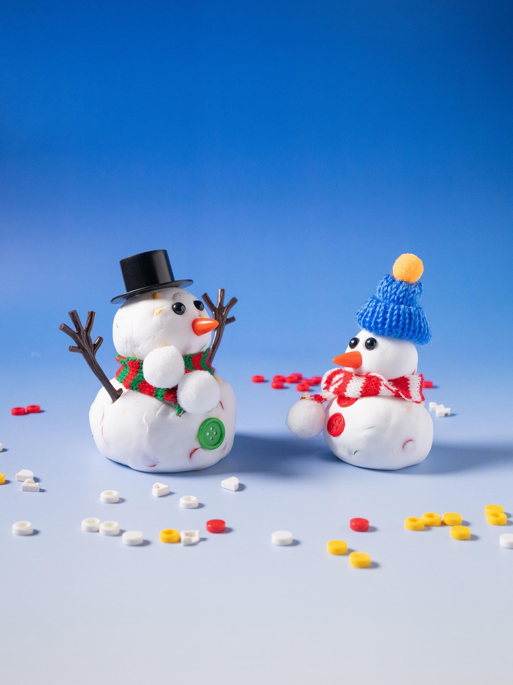 Snowman Handmade Sensory Kit