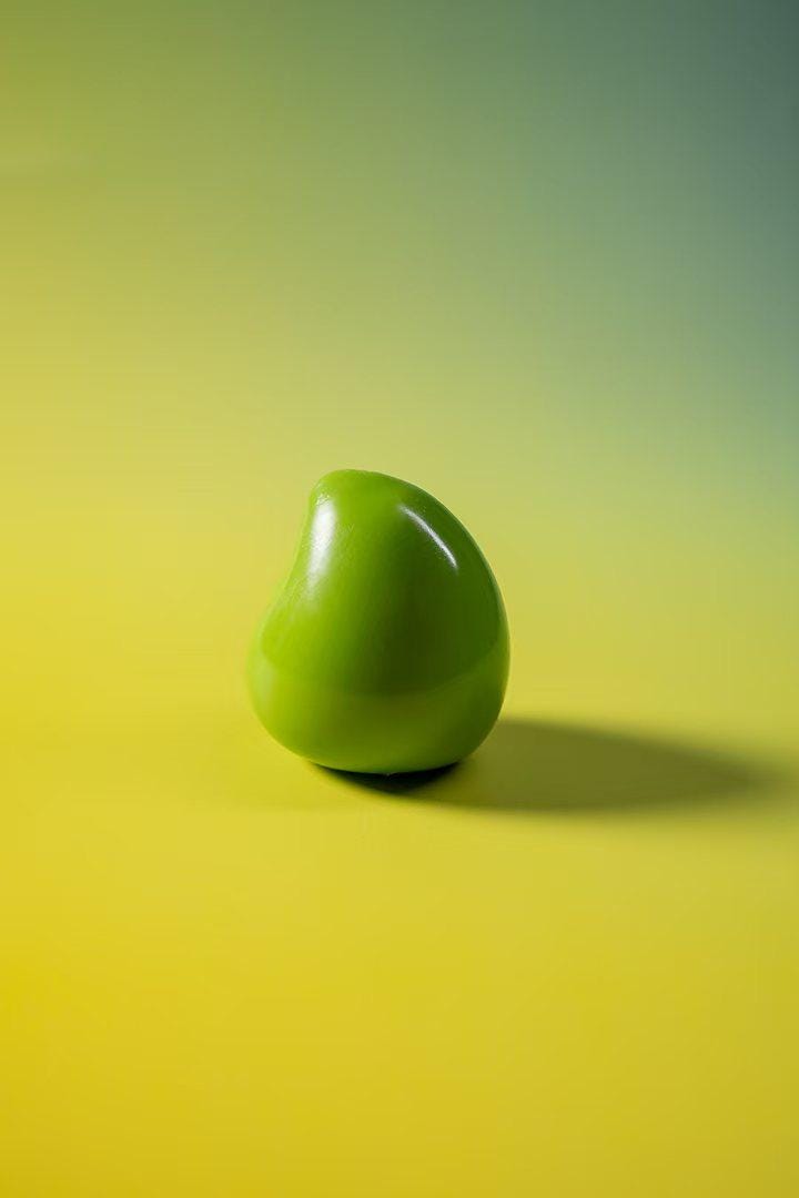 Color-Changing Mango Squishy  From Green (Unripe) to Yellow (Ripe)